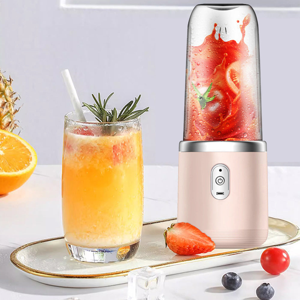400ml Portable Electric Mini Juice Maker Blender Smoothie Juicer