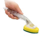 5Pcs Kitchen Soap Dispenser Sponge Brush with Handle Set-1 Handle+5 Sponge