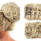 Curly Hair Bun Extension Messy Bun Hairpiece for Instant Updo