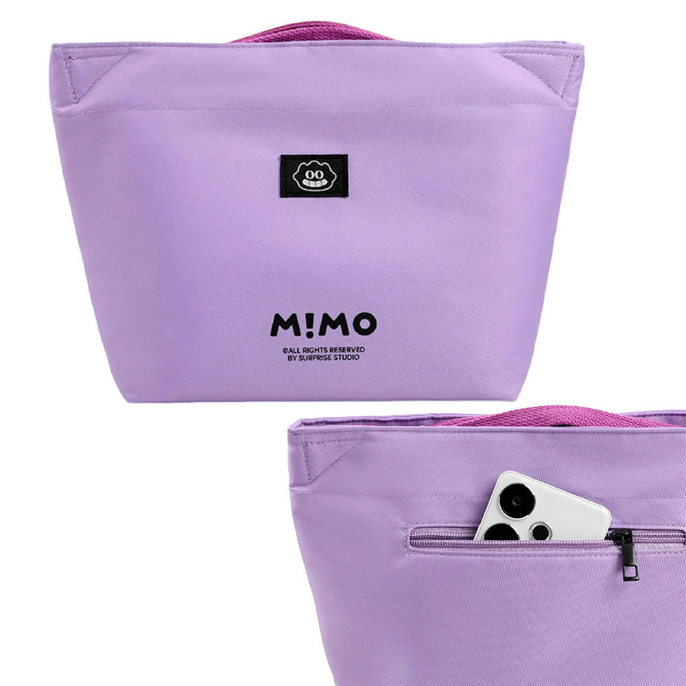 Lunch Bag Storage Bag Water-Resistant Cosmetics Organizer Pouch Travel Toiletries
