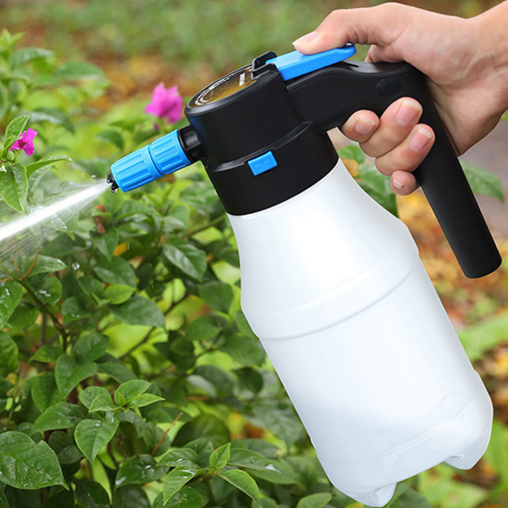 Electric Car Wash Sprayer 1.5L Car Foam Sprayer USB Rechargeable Foam Sprayer