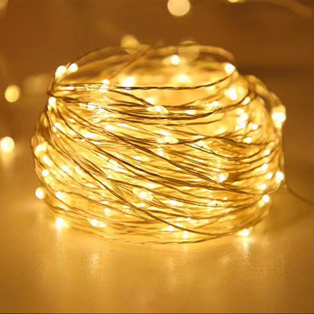Tassels Boho Plush Toy Hammock with String Light Hanging Storage Net