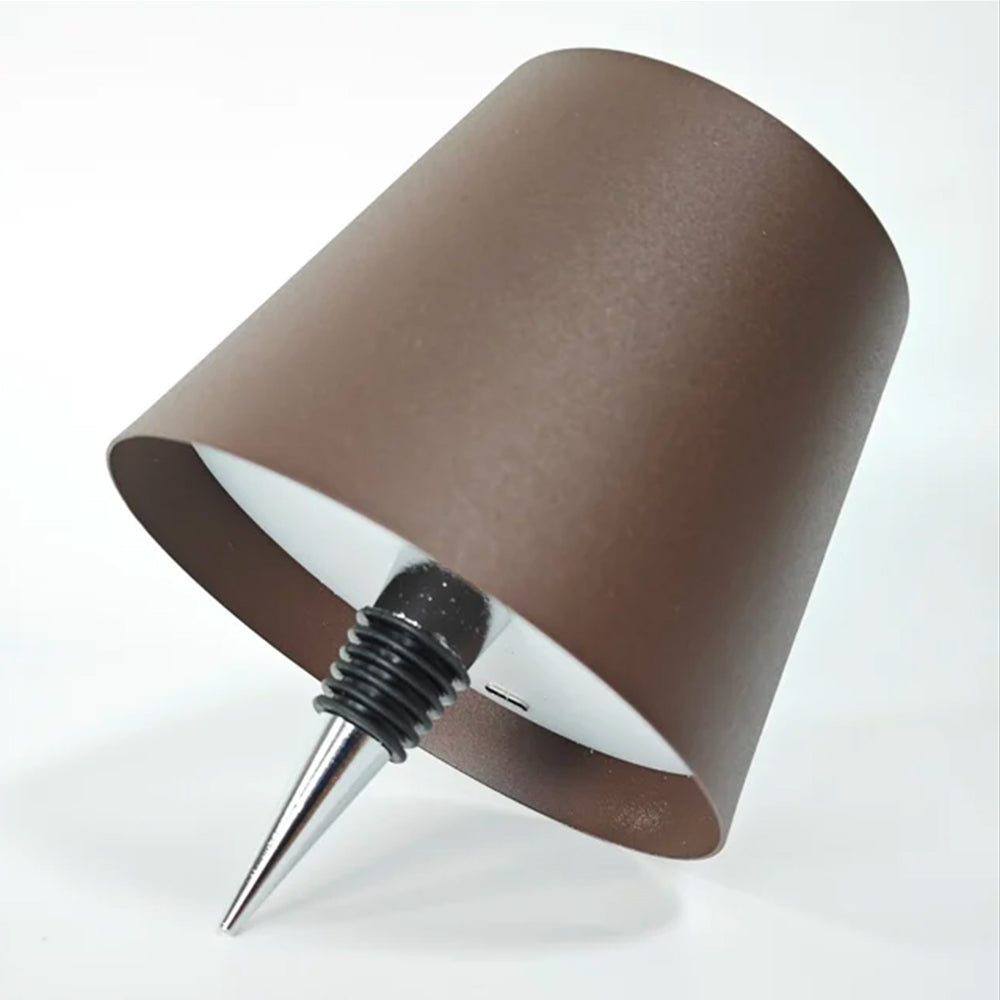2Pcs 3-Color LED Stepless Dimmable Pridola Bottle Lamp