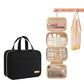 Travel Toiletry Bag with Waterproof Compartments and Hanging Hook