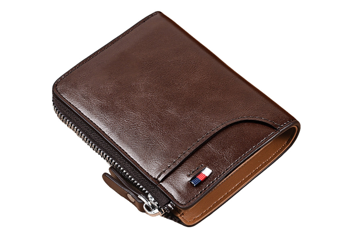 RFID Blocking PU Wallet Anti-theft Cash Credit Card Holder ID Purse