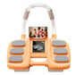 4 Wheel Automatic Rebound Ab Roller with Elbow Support Abdominal Exercise Machine