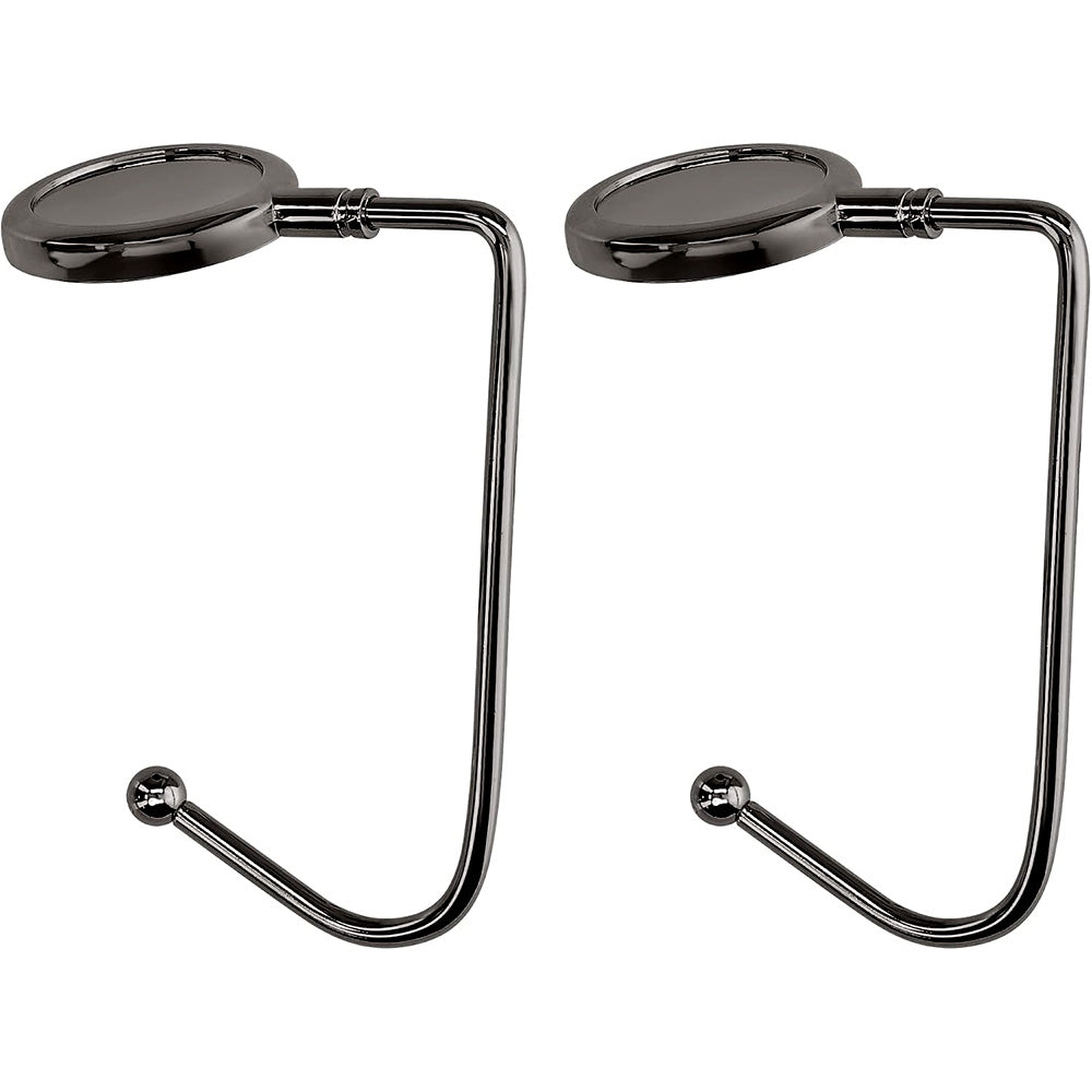 2 Pack 30mm Metal Straight Hooks for Christmas Stockings and Bags