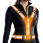 Rechargeable LED Reflective Vest for Running Cycling Walking Horse Riding