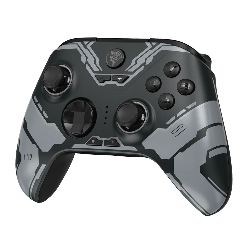 EasySMX X15 PC Controller Wireless Bluetooth Controller with Hall Joysticks Triggers RGB Lighting for Switch Windows PC Android