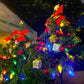 Christmas Tree Outdoor Solar Waterproof Lights for Yard Garden Lawn Decoration