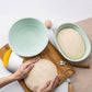 2Pcs Silicone Bread Baking Supplies Dough Proofing Bowl