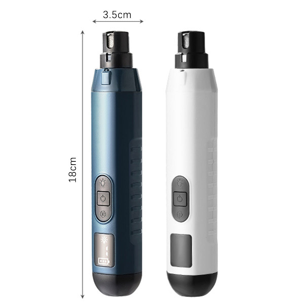 Electric Pet Nail Grinder for Dogs Cats with 5 Speeds LED Light