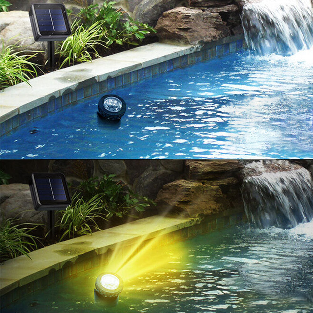 6LED Solar Spot Lights Outdoor Garden Landscape Yard Lawn Lamp