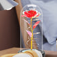 Eternal Rose Night Light in Glass Dome with LED