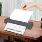 Wireless Bluetooth Portable A4 Thermal Mobile Printer with 100Pcs Thermal Paper