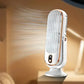 Wireless Cooling Table Fan Portable Tower Fan With 5 Speeds And 720 Degrees Oscillation
