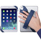 360 Degree Rotating PU Leather Hand Strap Holder Stand for Tablets