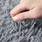 Non Slip Shaggy Bath Mat Ultra Soft Thick Fluffy Pile Non Slip Bath Rug-Grey