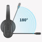 Bluetooth Headset with Microphone Wireless Business Headphones Mic