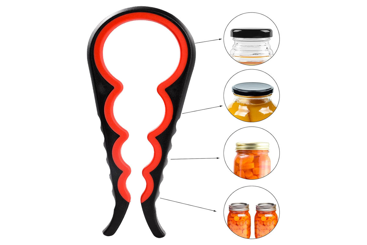 3PCS Jar Opener Bottle Opener With Non-Slip Pad For Weak Hands