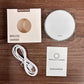 Fast Wireless Charger Pad with Mirror Surface for Phone