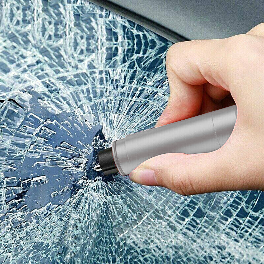 Car Hammer Window Glass Breaker with Cutter