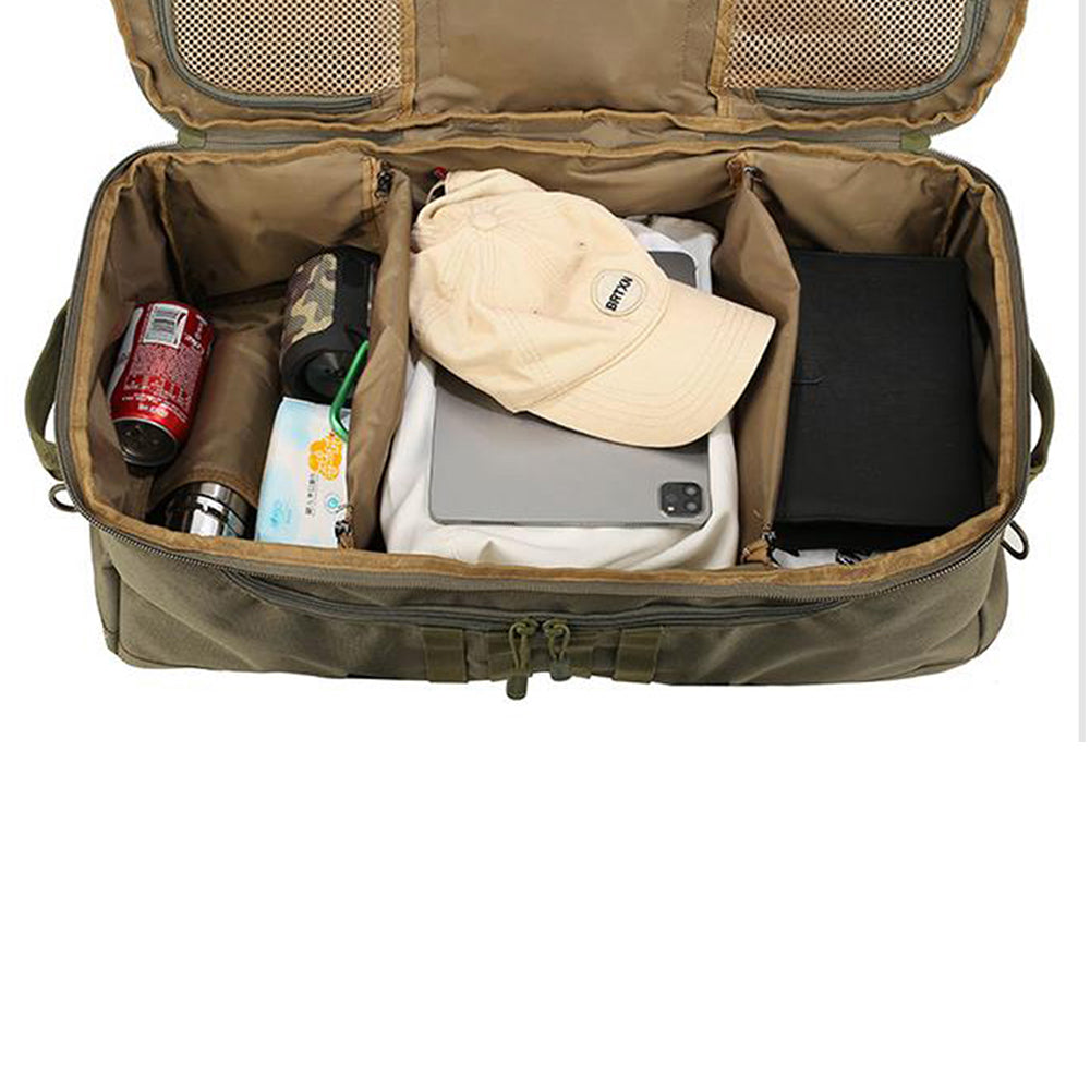 3-in-1 75L Military Tactical Backpack Duffle Bag