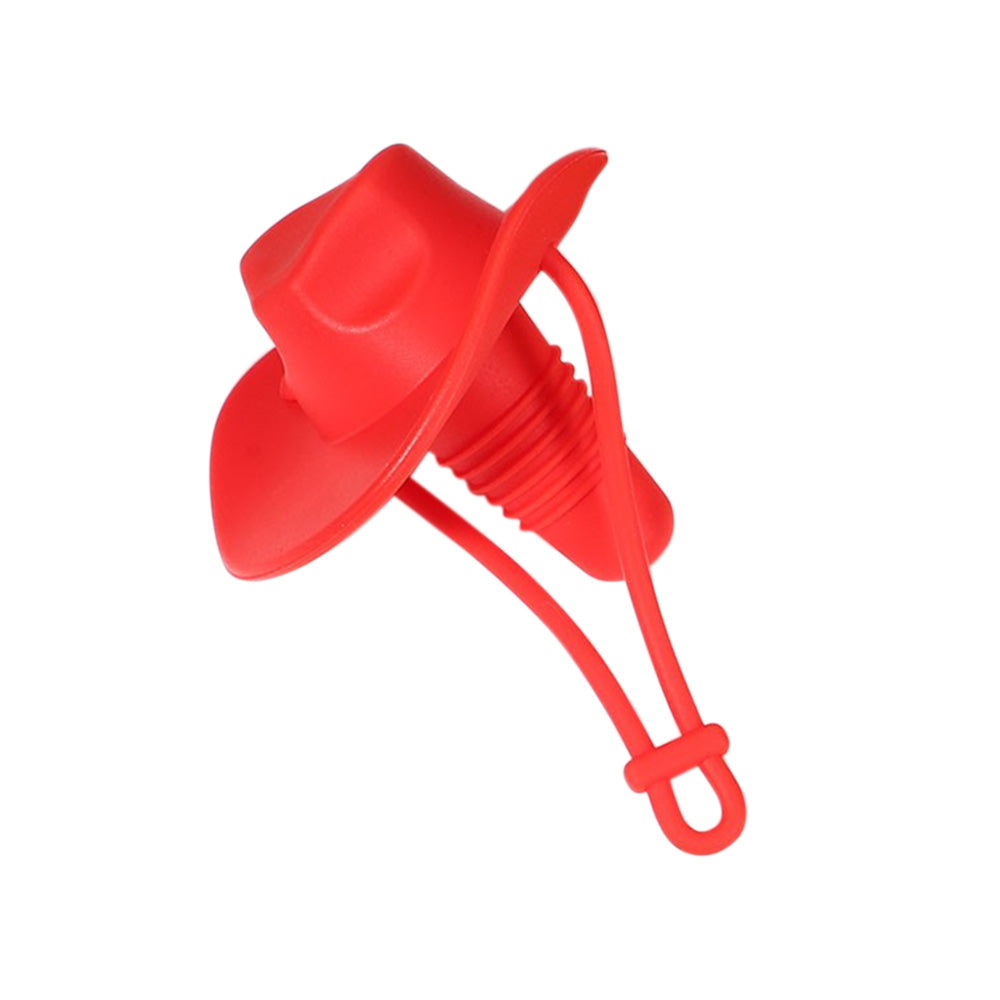 Western Cowboy Hat Silicone Wine Bottle Stopper Champagne Sealer