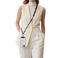 Adjustable Phone Lanyard Crossbody Strap Round Flat Braided for Women Men