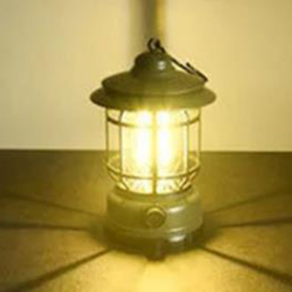 Rechargeable Retro Tent Camping Night Lamp