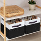 2Pcs Storage Baskets Bins for Shelves Organizing Toys Books Towels Clothes