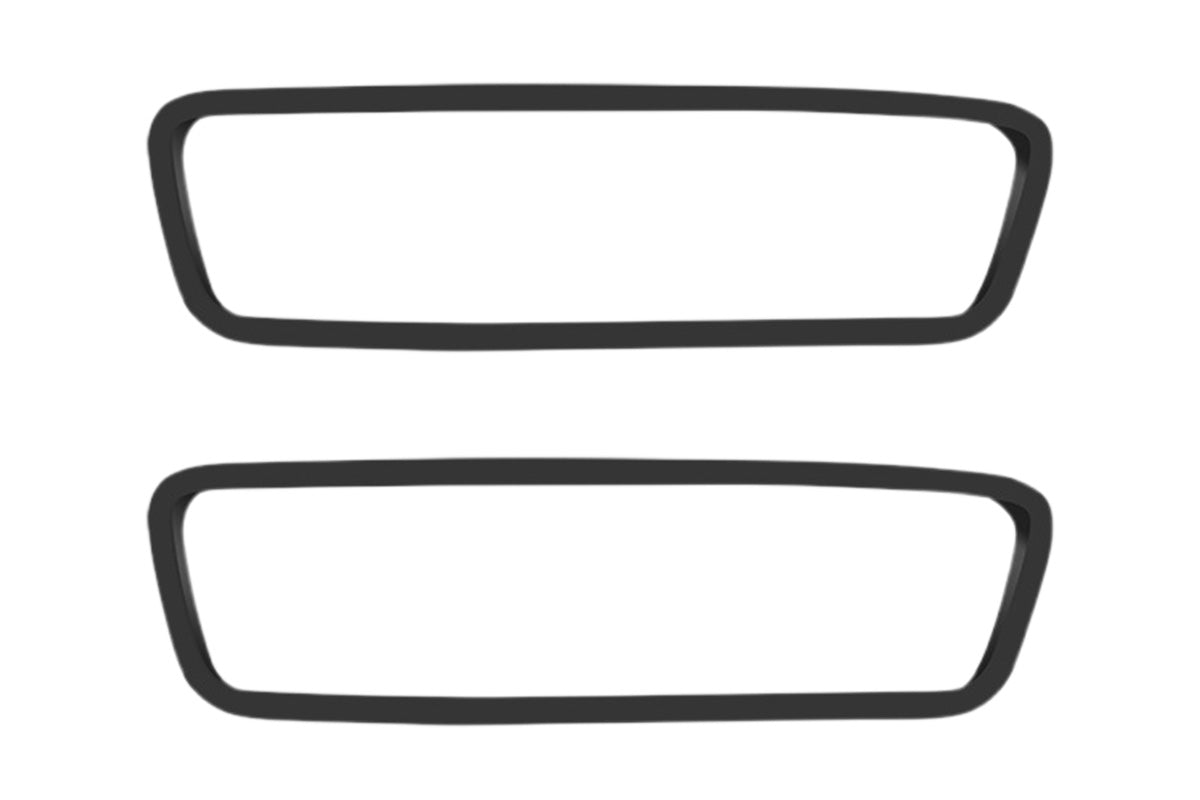 2PCS Car Rear View Mirror Protector Frame Silicone Auto Rearview Edge Protection Cover For Model 3 Model Y