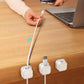 3Pcs Self-Adhesive Cable Clips for Desk Cord Organization