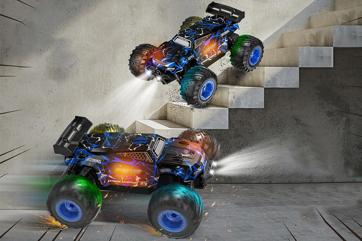 1:18 Scale Remote Control Car Toys All Terrain RC Truck With LED Light