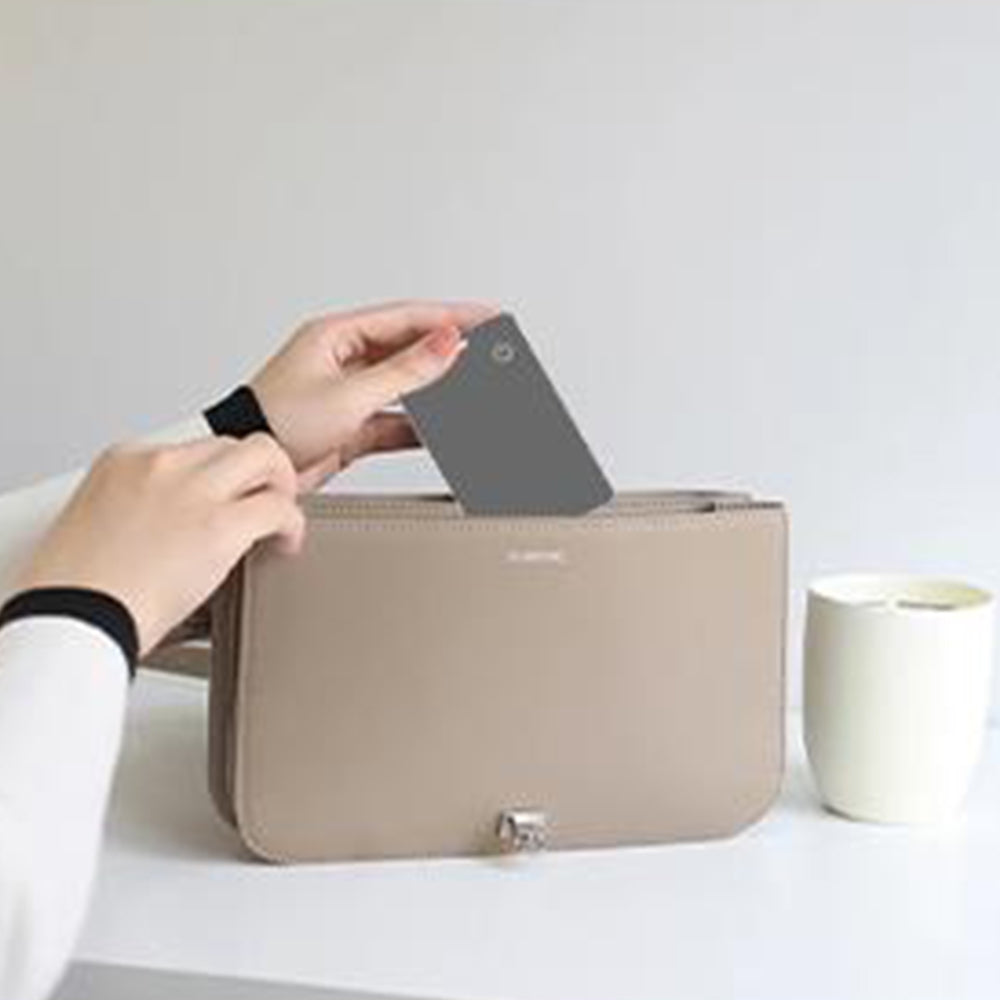 2Pcs Wireless Charging Smart Wallet Tracker Card for Apple Find My App