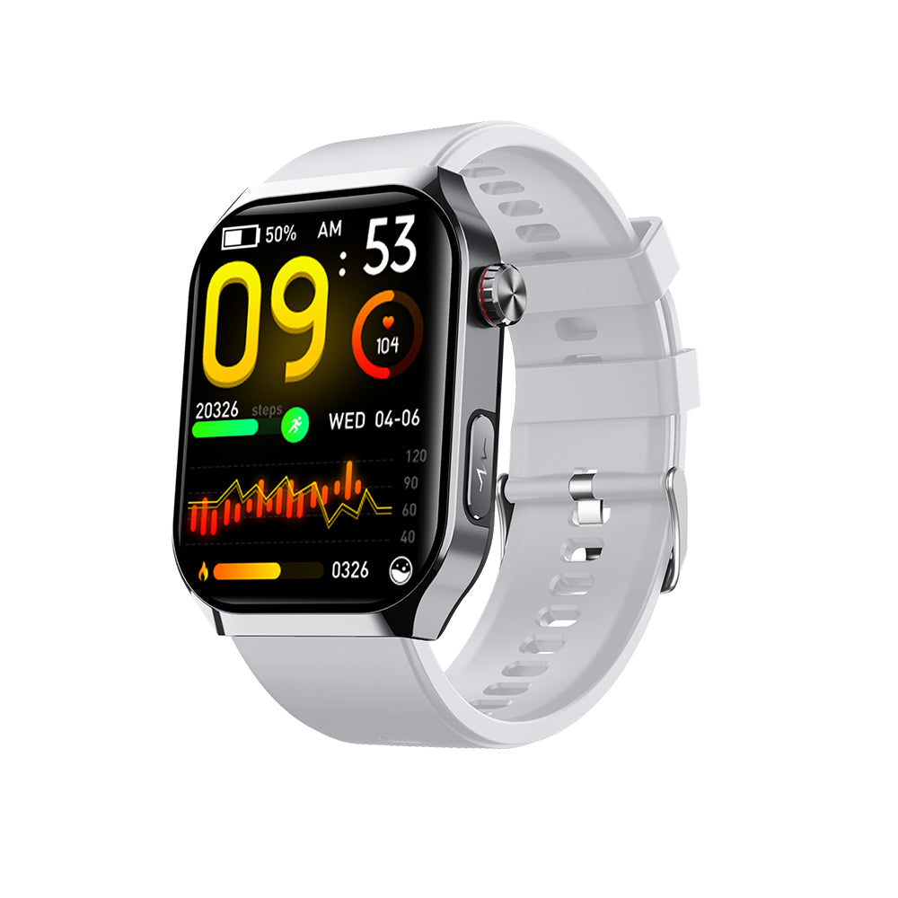 2.1-inch Smart Watch Bluetooth Call Fitness Tracker Heart Rate Blood Pressure Monitor