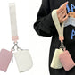 2-In-1 Dual-Pouch Wristlet Zipper Pouch Set Wallet Coin Purse Card Holder