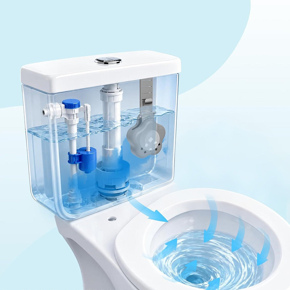 Adjustable Silicone Metal Toilet Tank Cleaning Tablet Hanging Holder