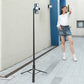 Extendable Phone Tripod Selfie Stick with 9-Button Wireless Remote for Travel Vlogging