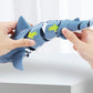 2.4G Remote Control 1:18 Scale High Simulation Shark Boat Toy for Pool Bathroom