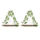 2Pcs Artificial Ivy LED Strip Wall Hanging Shelves Macrame Shelf for Bedroom
