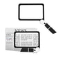 Rectangular Magnifying Glass with 5X Magnification and LED Lights