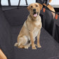 132x158cm Dog Back Seat Extender Water-Resistant Hard Bottom Dog Car Seat Cover