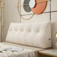 Headboard Pillow Triangle Backrest Wedge Cushion for Bed Sofa Dorm Room