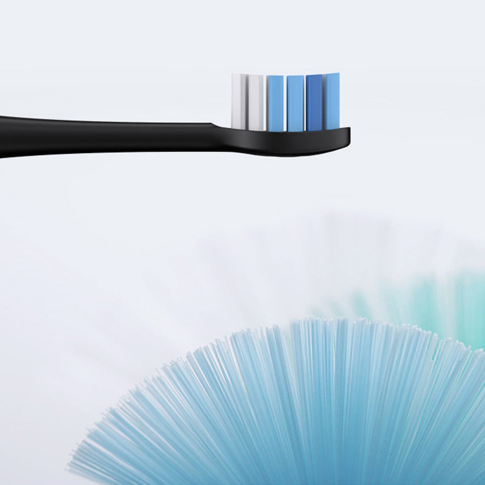 Electric Toothbrush Wireless Charging with 5 Modes 6 Brush Heads and Smart Timer