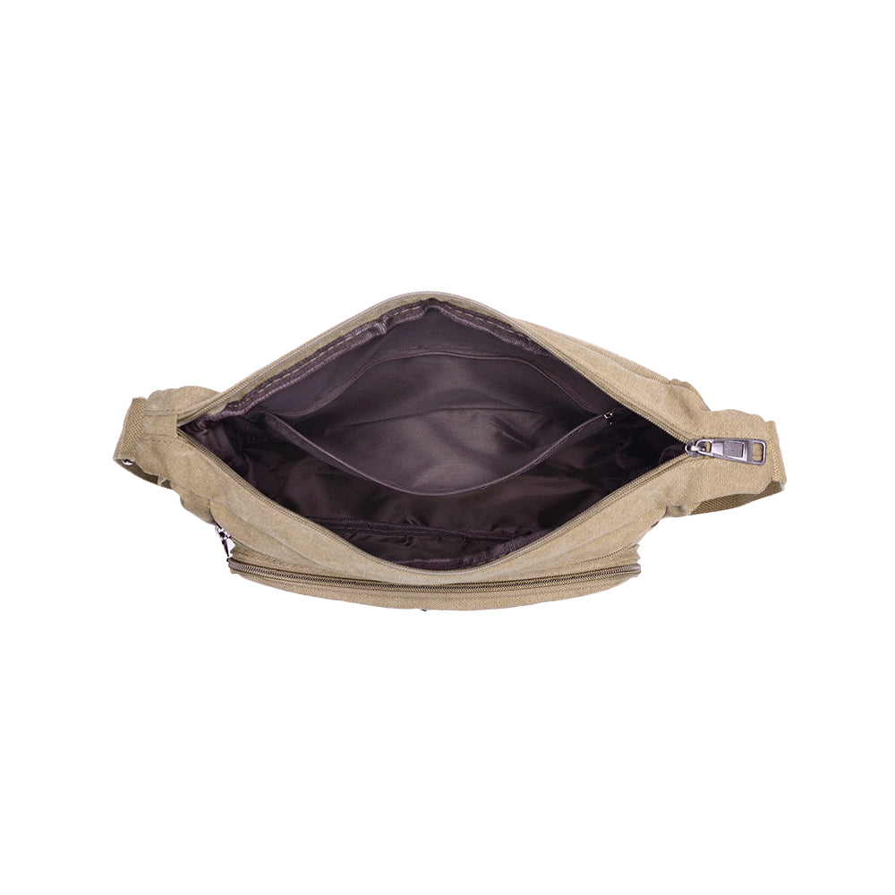 Men's Canvas Shoulder Messenger Bag Crossbody
