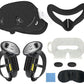 7-Piece Silicone Protective Case Set for Meta Quest 3S VR Headset Accessories
