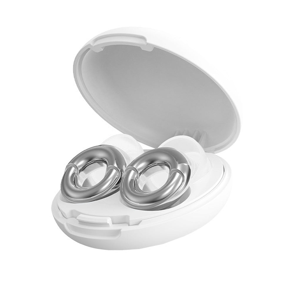 Reusable Silicone Earplugs with 3 Pairs of Ear Tips