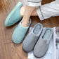 Unisex Winter Slipper Warm Plush Lined Anti-Slip Home Indoor Slippers