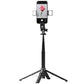 Selfie Stick Tripod with Wireless Remote for Phone Dual Fill Light Bluetooth